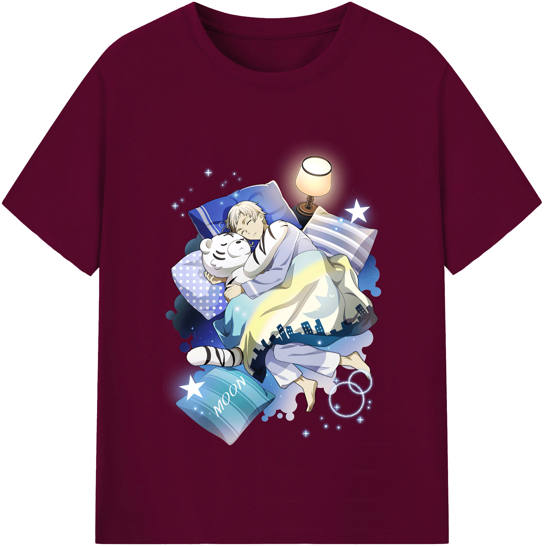 （画像用） 文豪ストレイドッグス Bungo Stray Dogs レディースカジュアルプリントTシャツ（綿100％）
